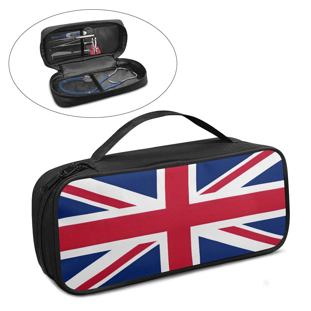 UK/Great Britain Flag Inspired Stethoscope Storage Bag