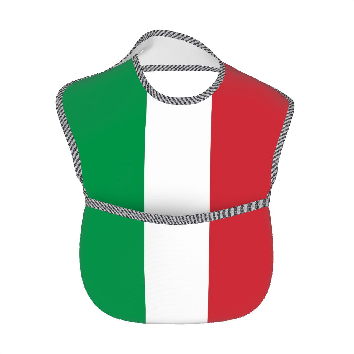 Italy Flag Inspired Baby Bib