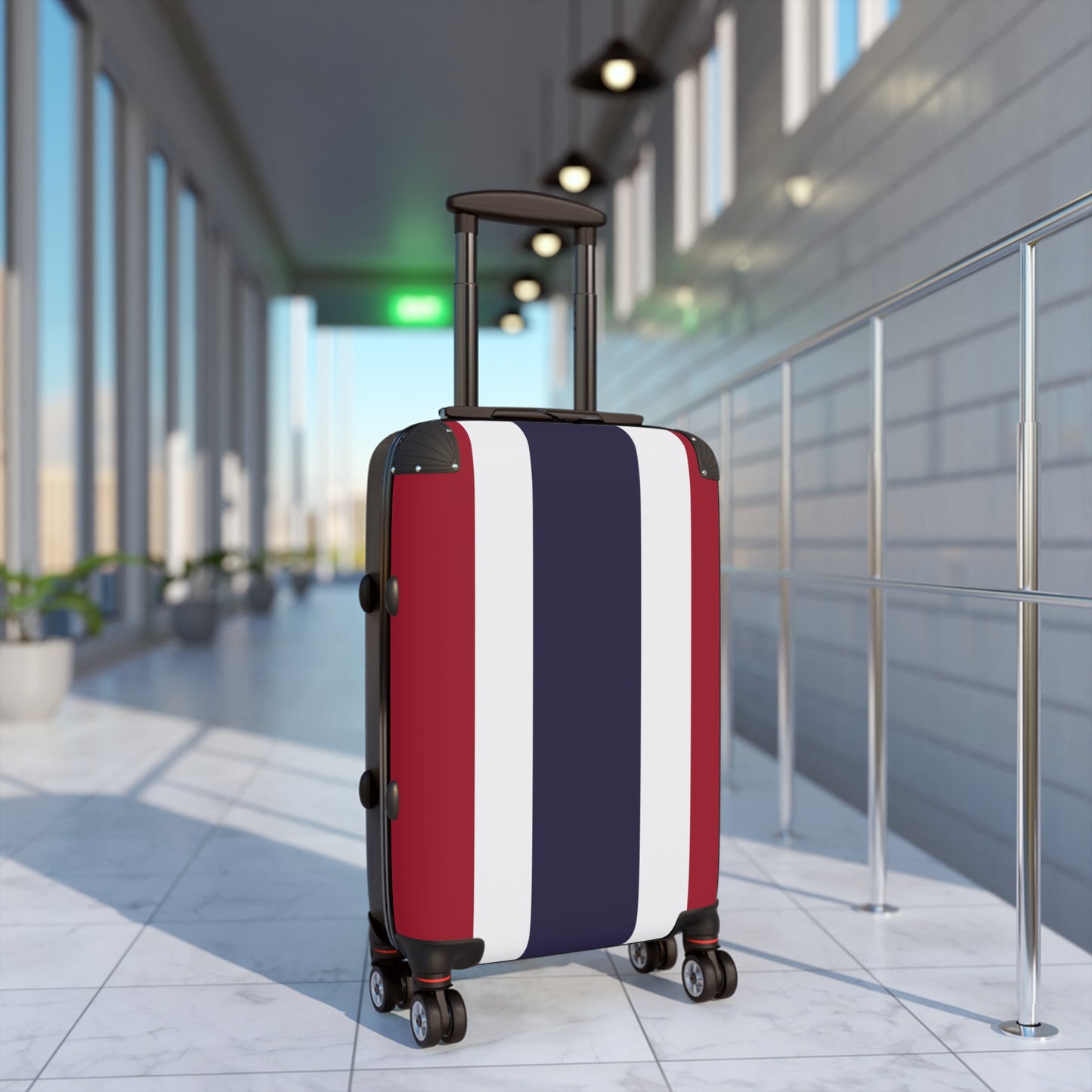 Thailand Flag Inspired Suitcase