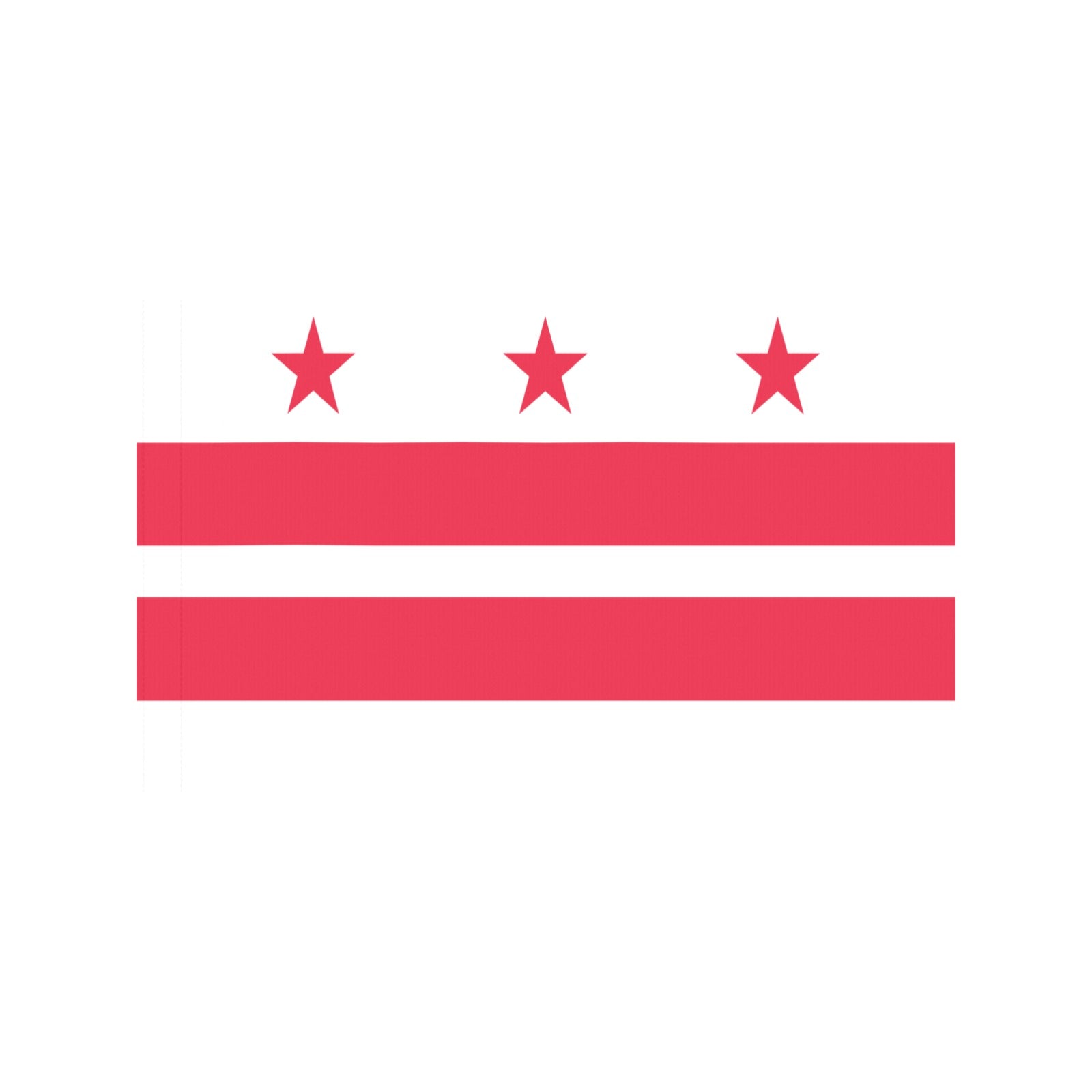 Red stars and stripes flag design by Luv My Flag.