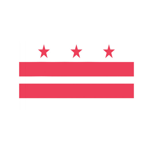 Red stars and stripes flag design by Luv My Flag.