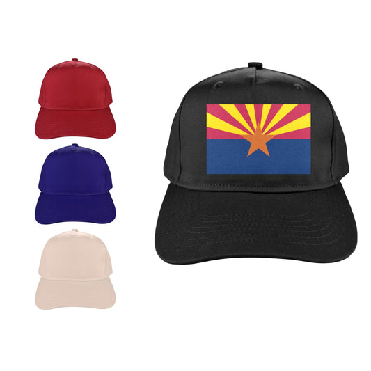 Arizona Flag Baseball Cap (Made in USA)