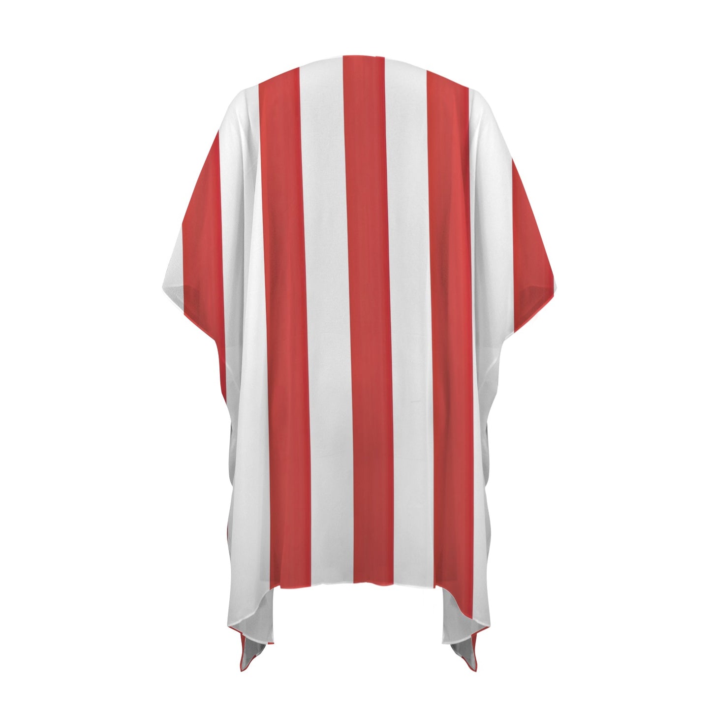 USA/American Flag Inspired Women's Long Cover Up