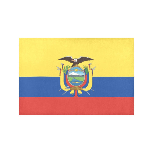 Ecuador Flag Placemats 12" x 18" (Set of 6)