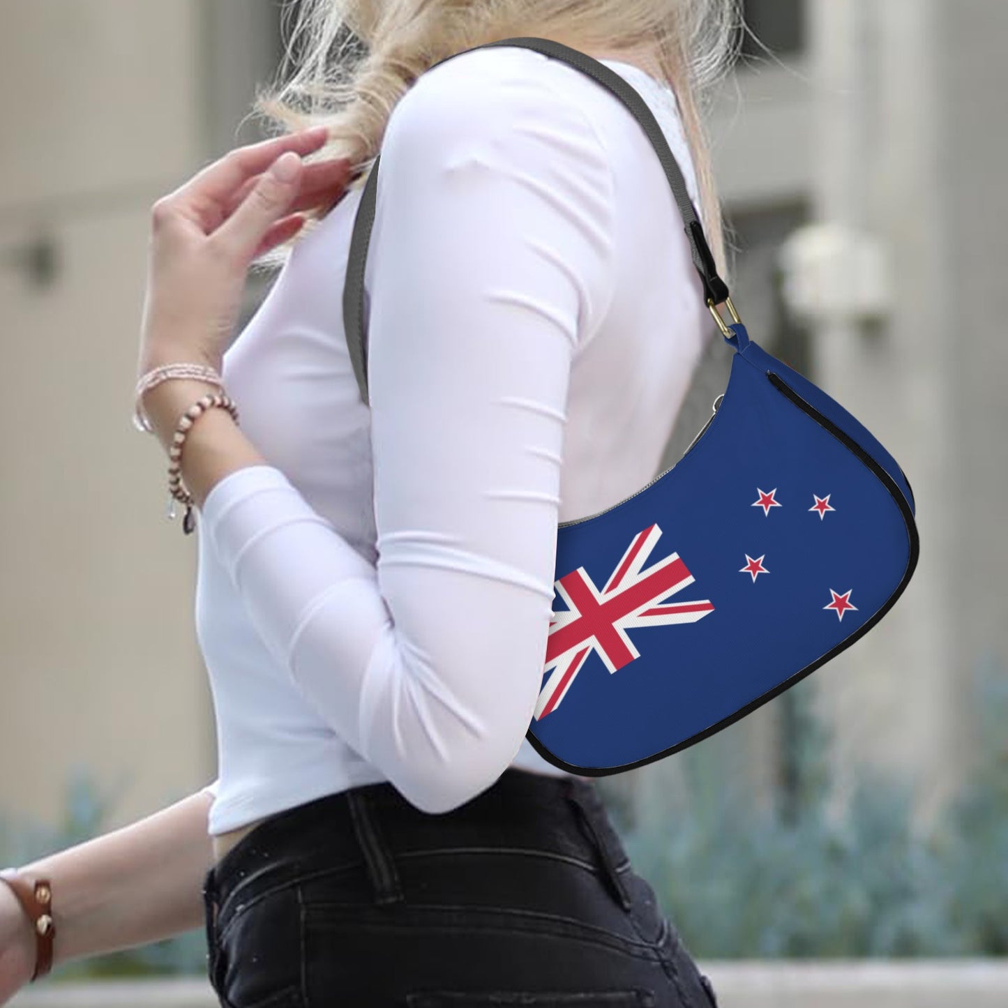 New Zealand Flag Inspired Women's Shoulder Bag