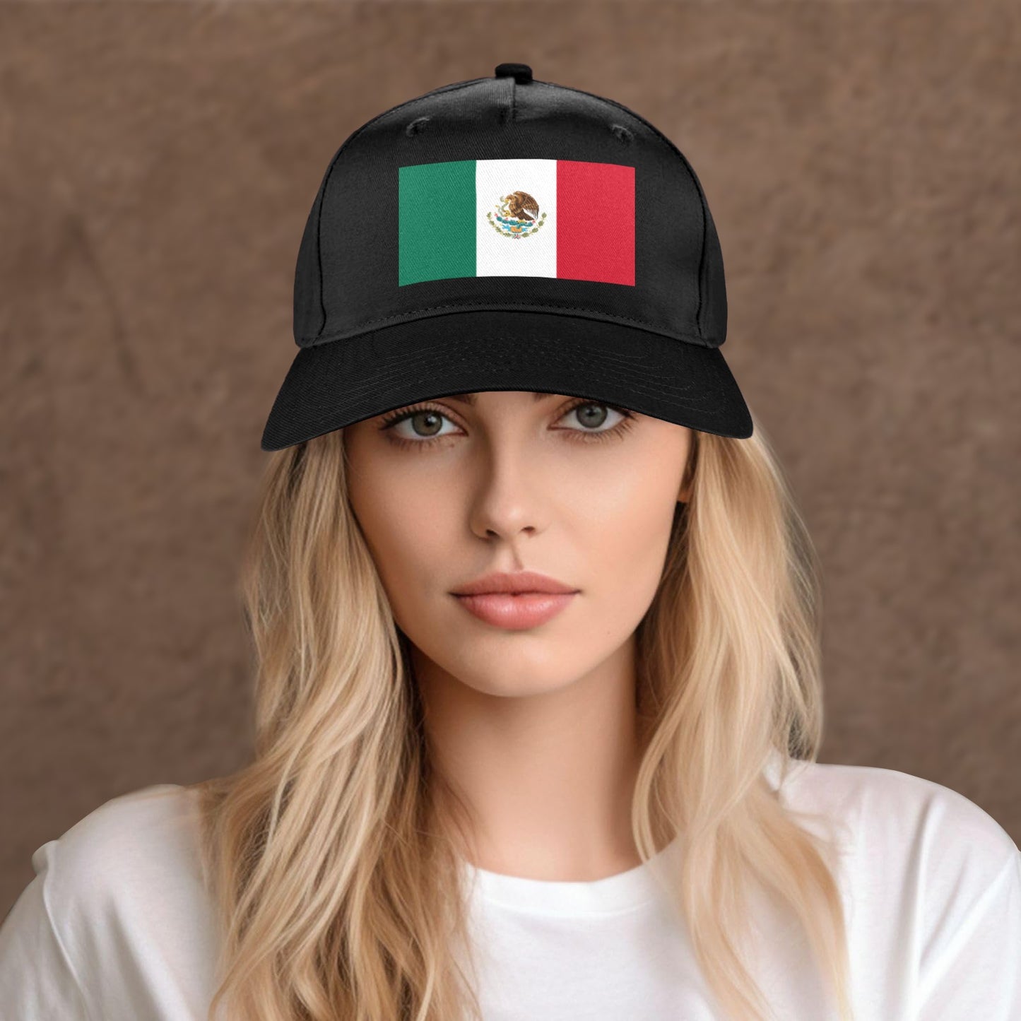 Mexico Flag Inspired Baseball Cap | Ships from USA