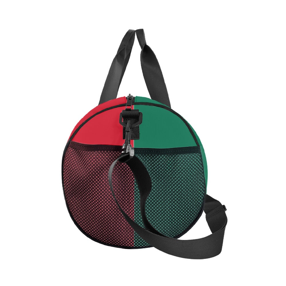 Mexico Flag Inspired Travel Duffel Bag