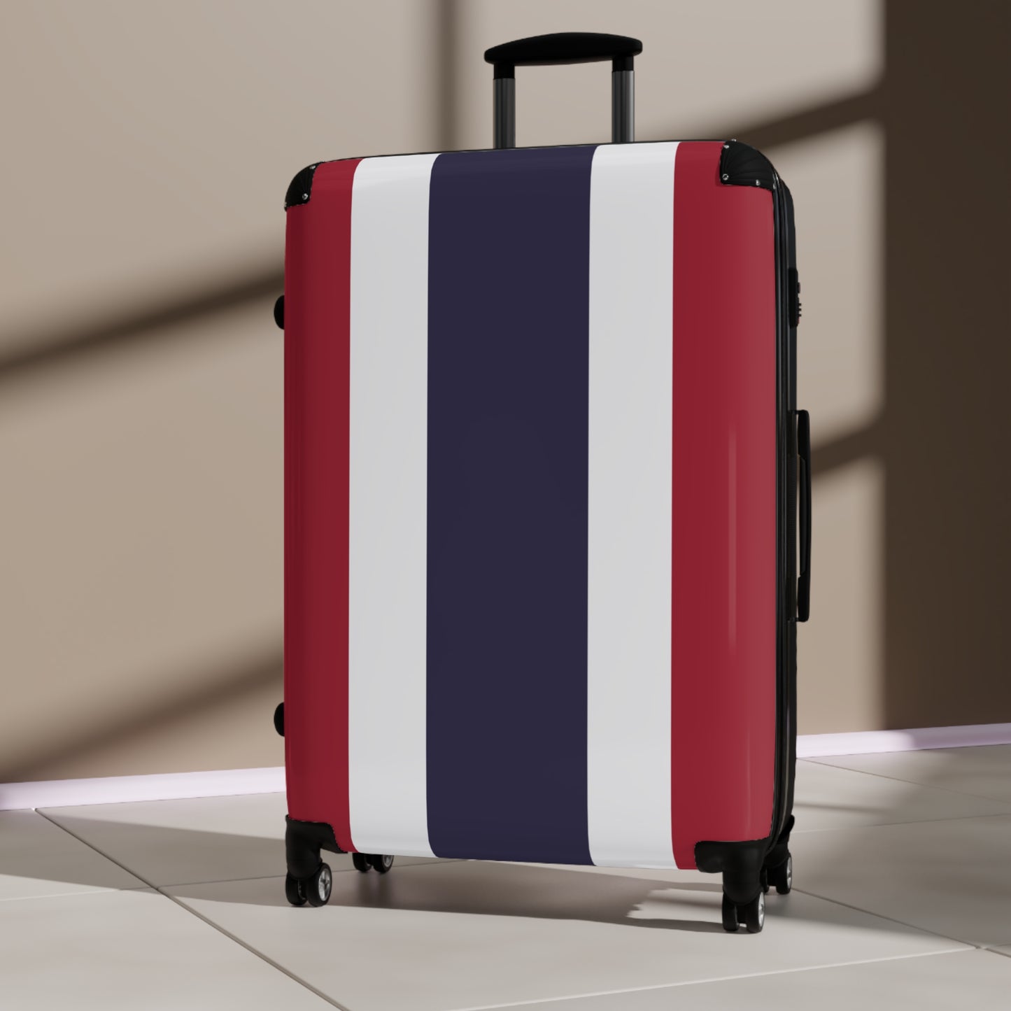 Thailand Flag Inspired Suitcase