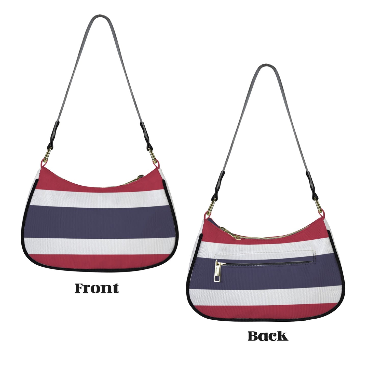 Thailand Flag Inspired Women's Shoulder Bag