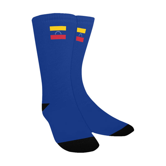 Venezuela Flag Inspired Kid's Custom Socks (Made in the USA)