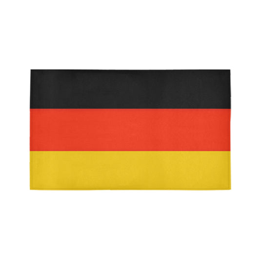 Germany Flag Inspired Doormat 30" x 18" (Sponge Material)