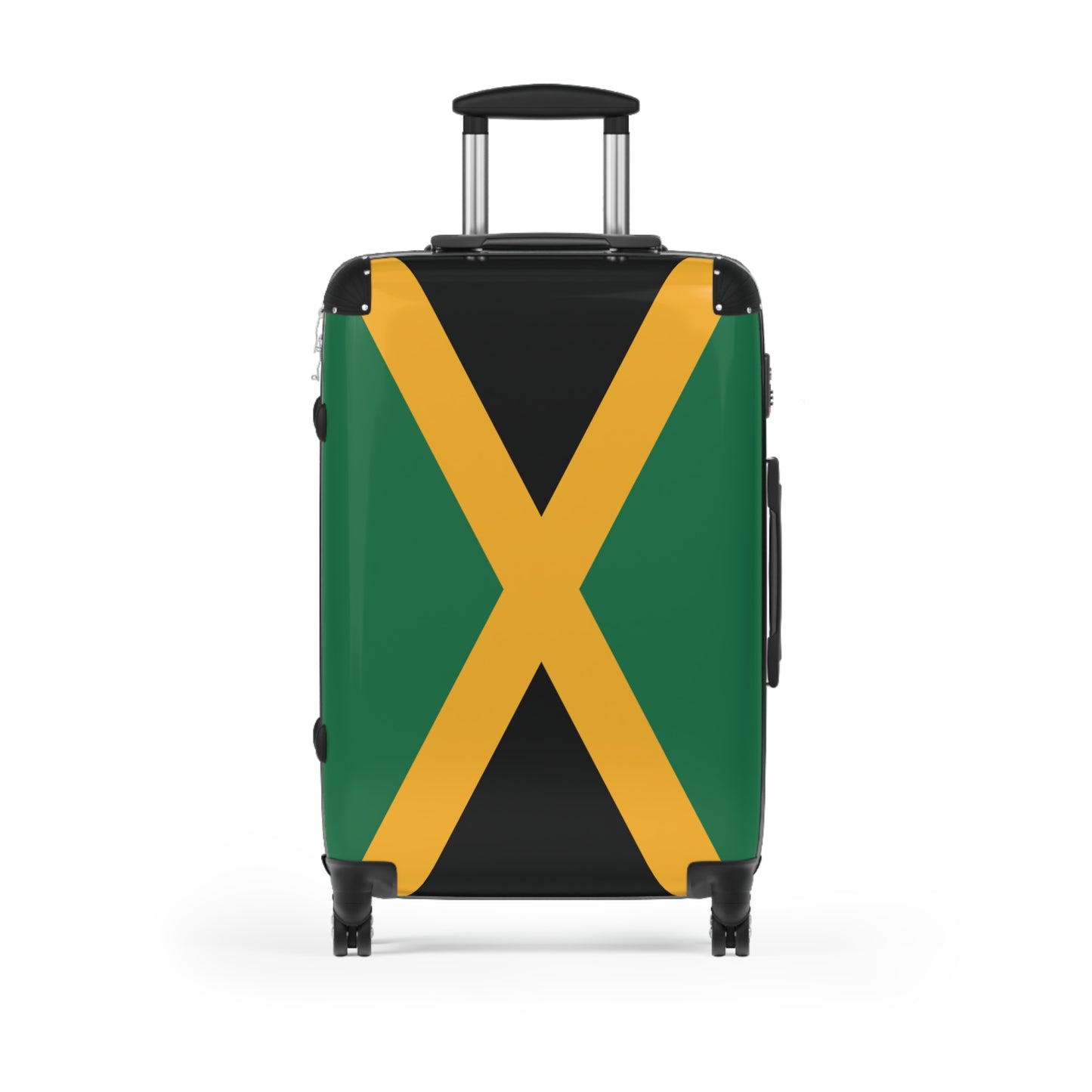 Jamaica Flag Inspired Suitcase