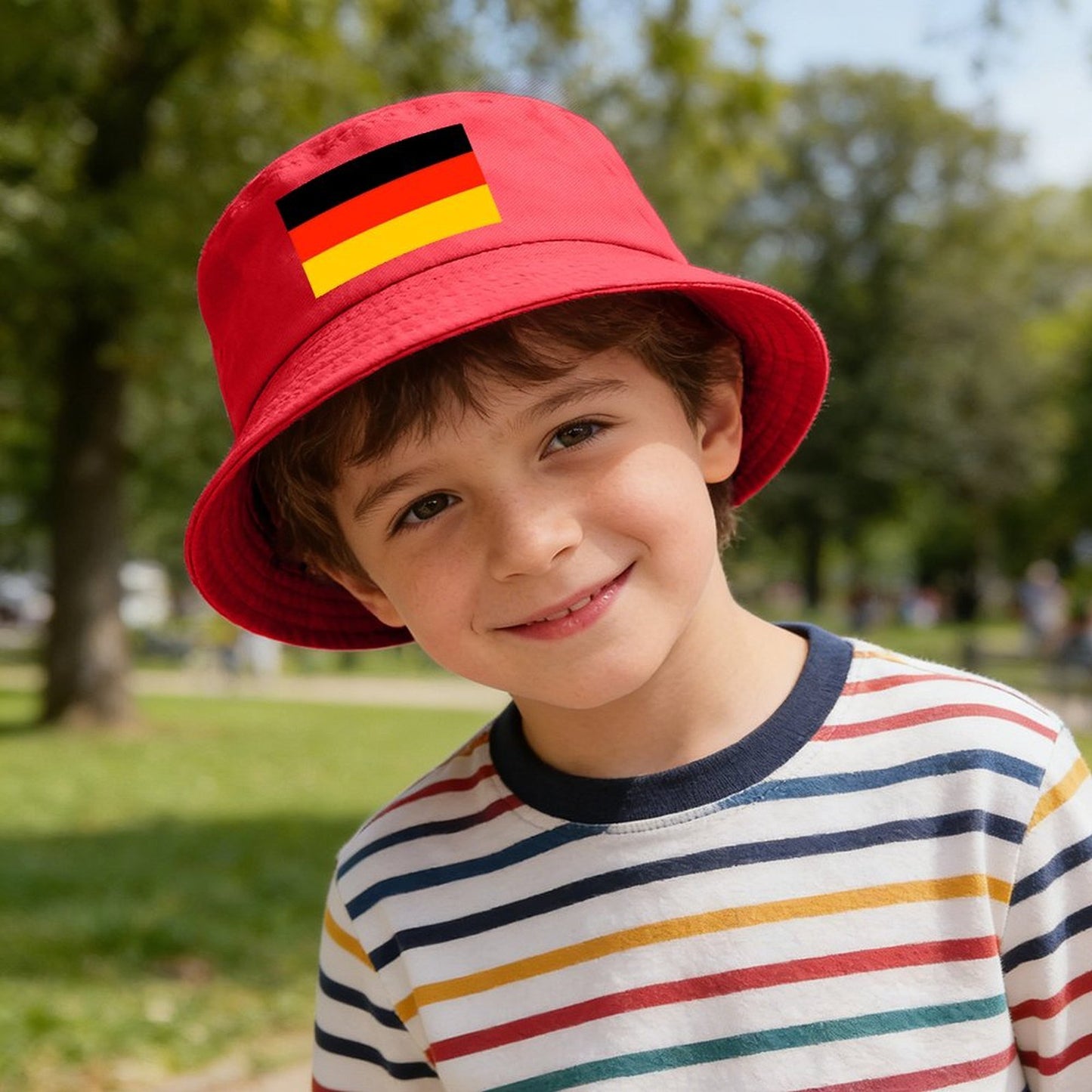 Germany Flag Inspired Kids’ Bucket Hat | Ships from USA