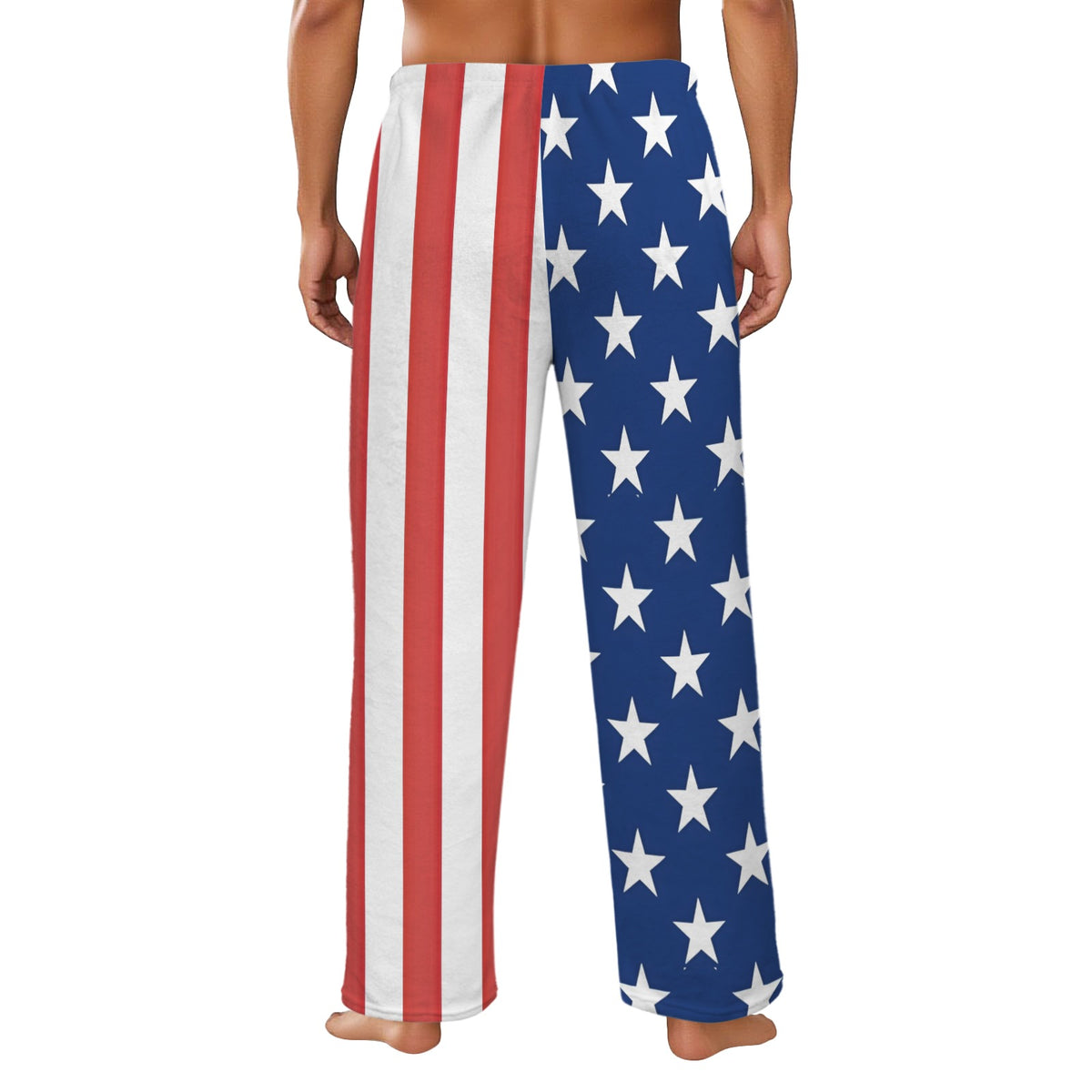 USA/American Flag Inspired Men's Flannel Pajama Trousers Printed in the USA