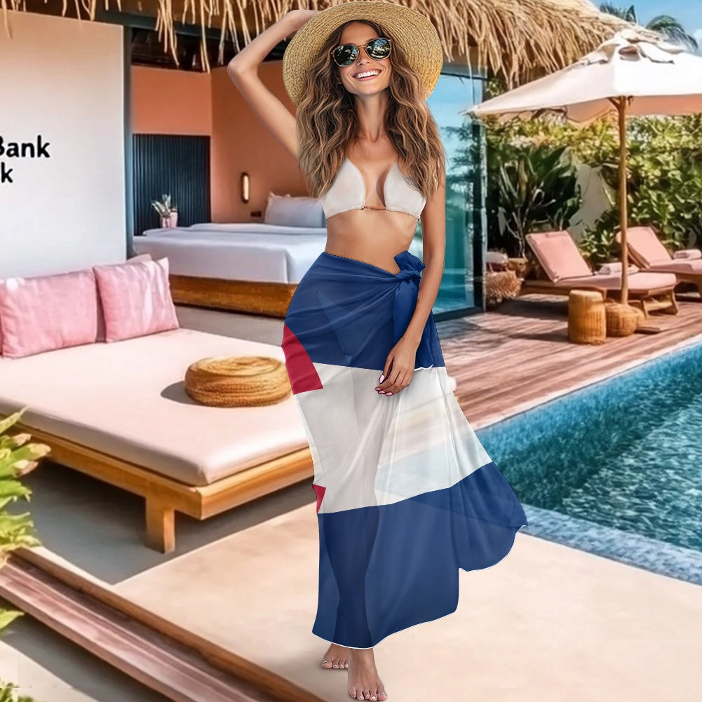 Colorado Flag Inspired Bikini Cover-Up