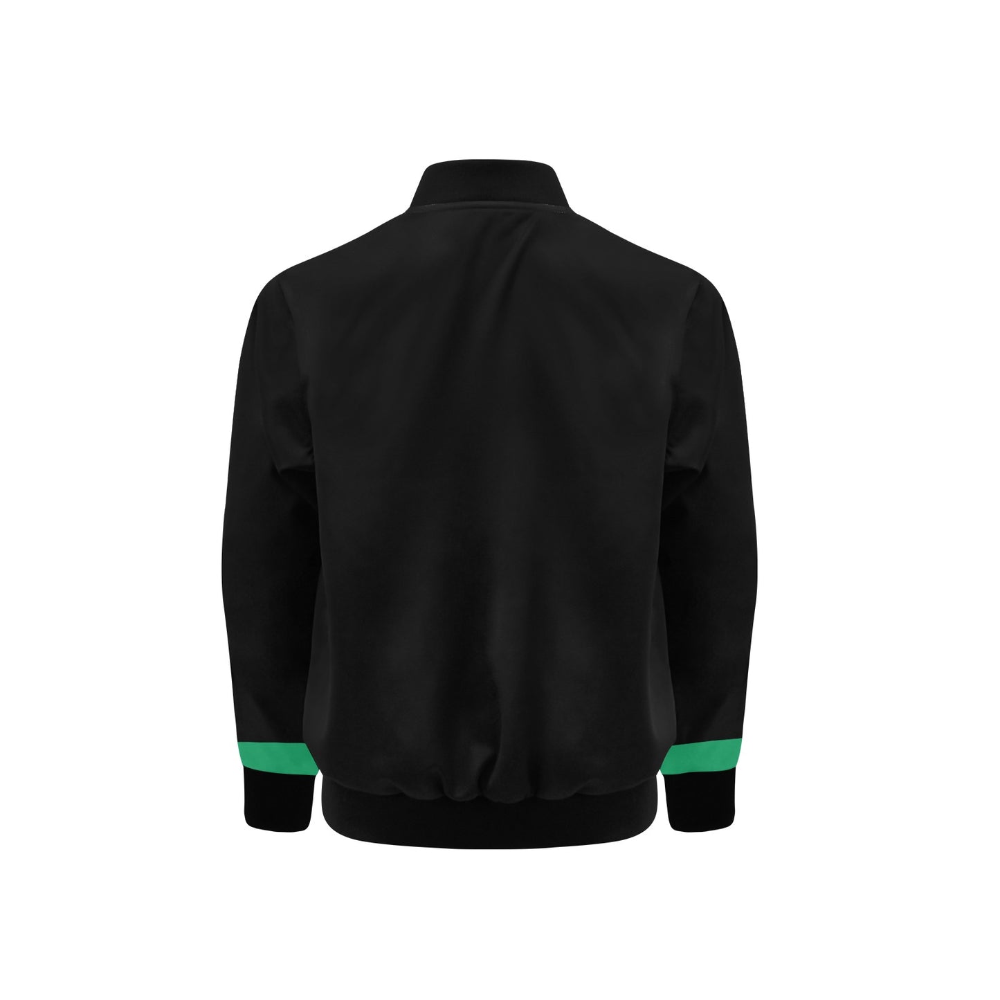 Thin Green Line Flag Inspired Kids' Bomber Jacket with Pockets