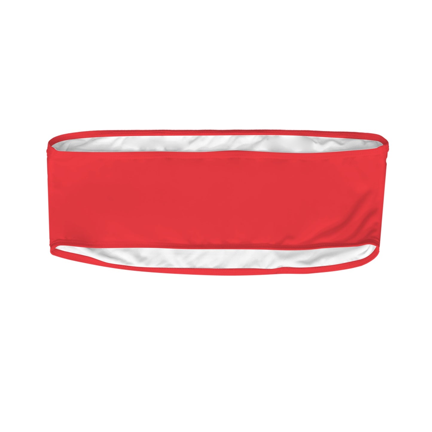 Hong Kong Flag Inspired Bandeau Tube Bikini Top