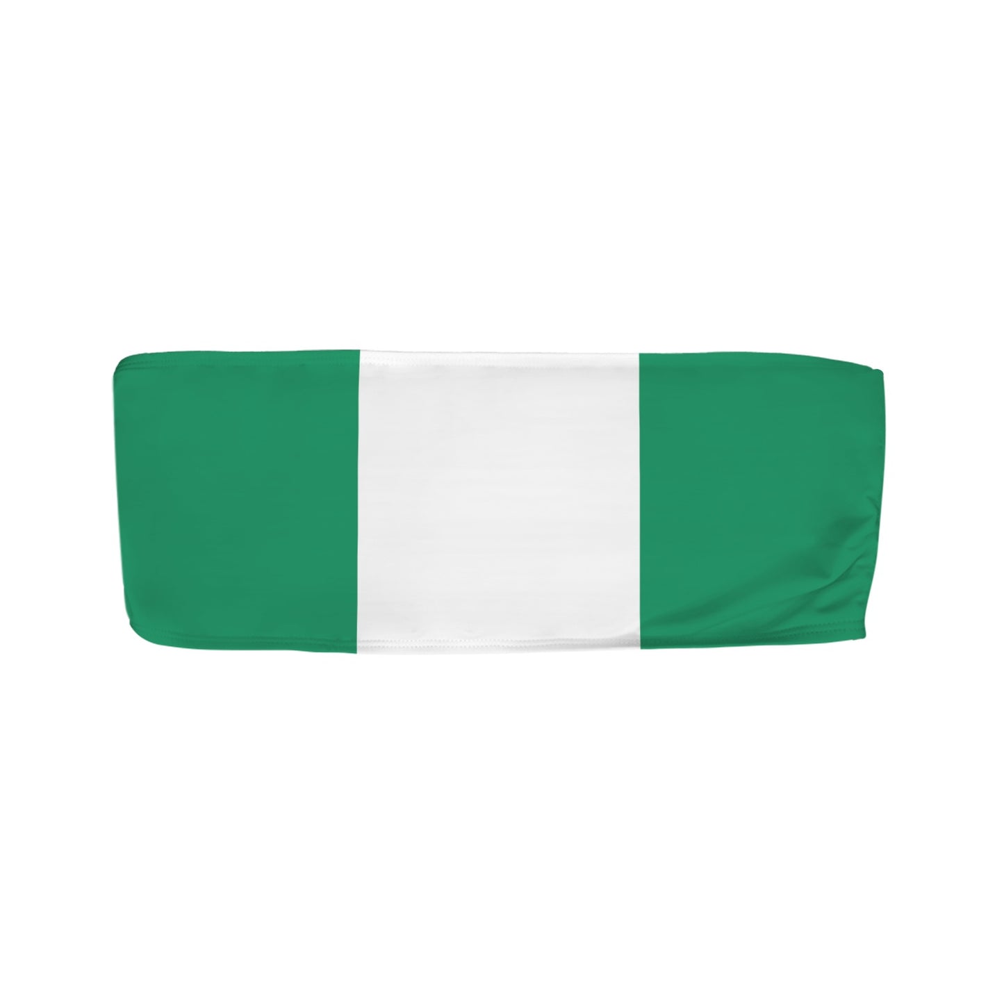 Nigeria Flag Inspired Bandeau Tube Bikini Top