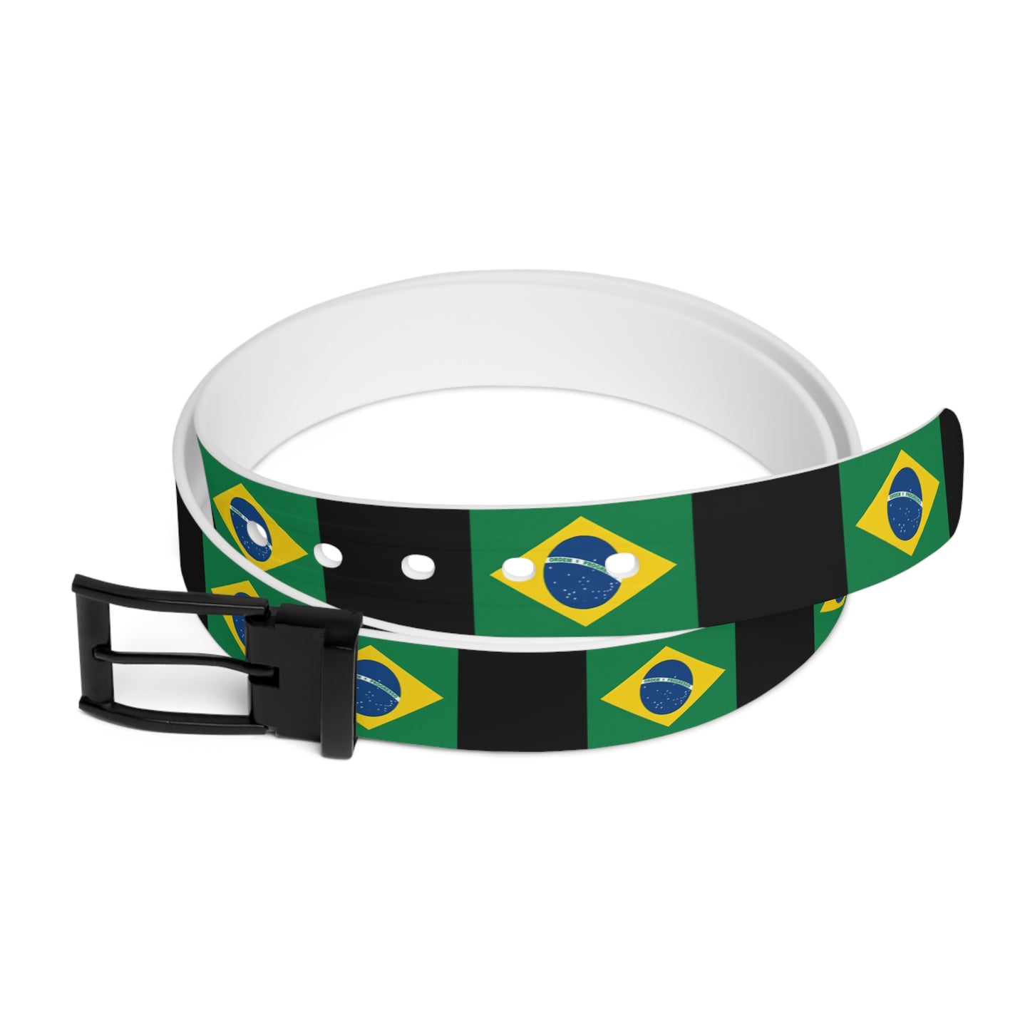 Brazil Flag Inspired Unisex Belt