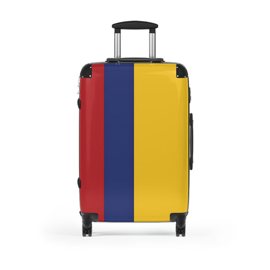 Colombia Flag Inspired Suitcase