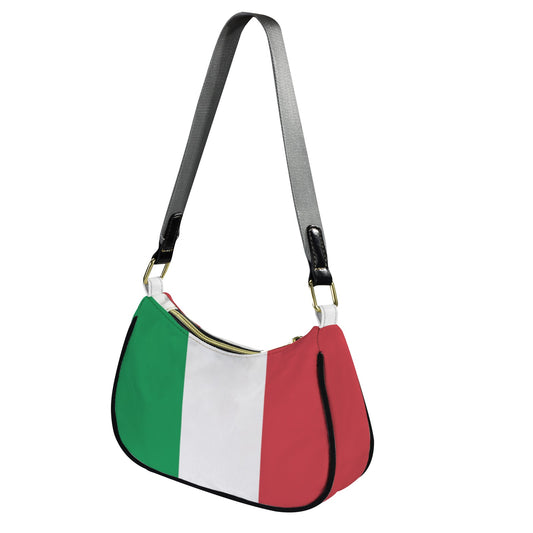 Italy Flag Inspired Women's Shoulder Bag