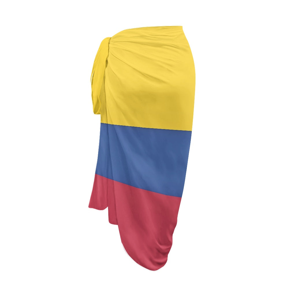 Colombia Flag Inspired Bikini Cover-Up