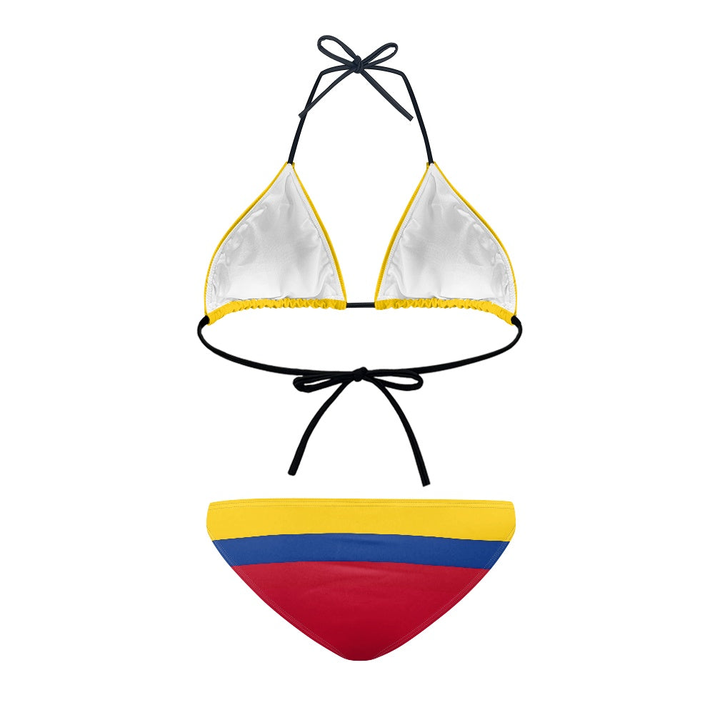 Ecuador Flag Inspired Women's Bikini