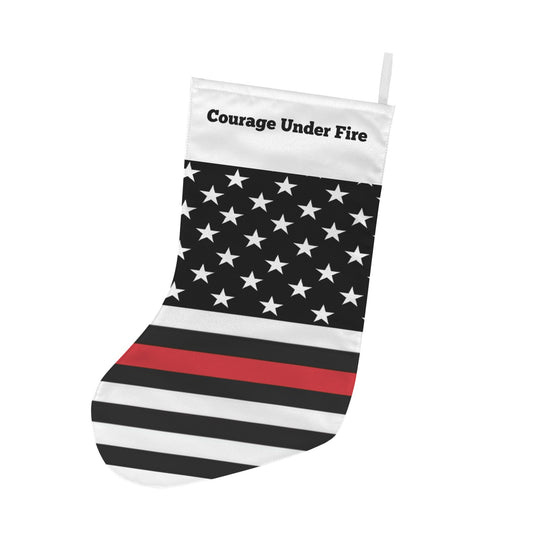 Thin Red Line Flag Christmas Stocking(Made in USA)
