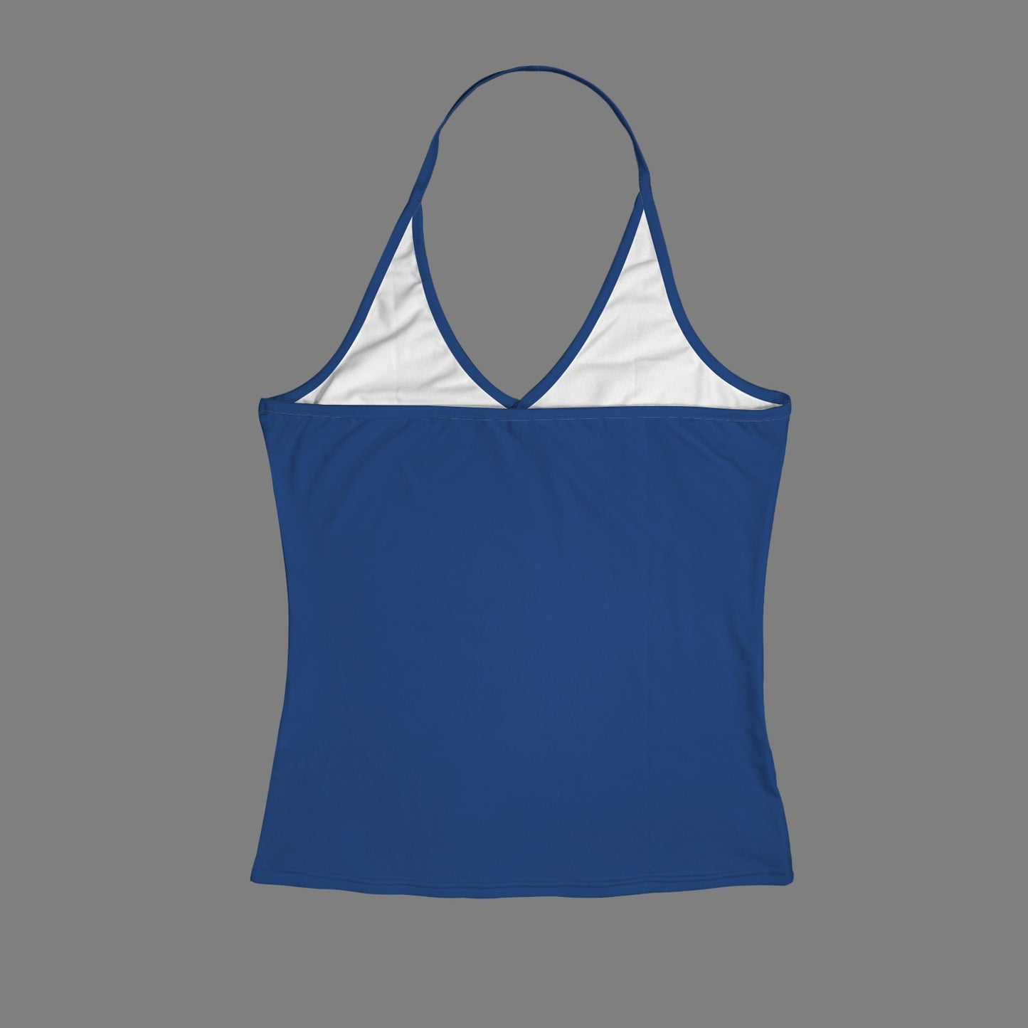 Arizona Flag Inspired V-neck Halter Open Back Tank Top