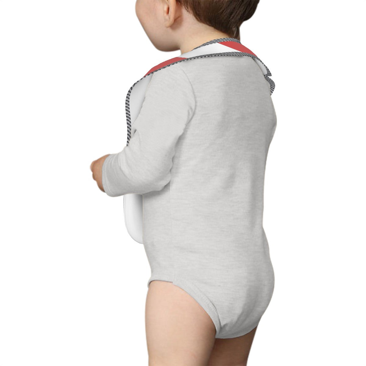 Canada Flag Inspired Baby Bib