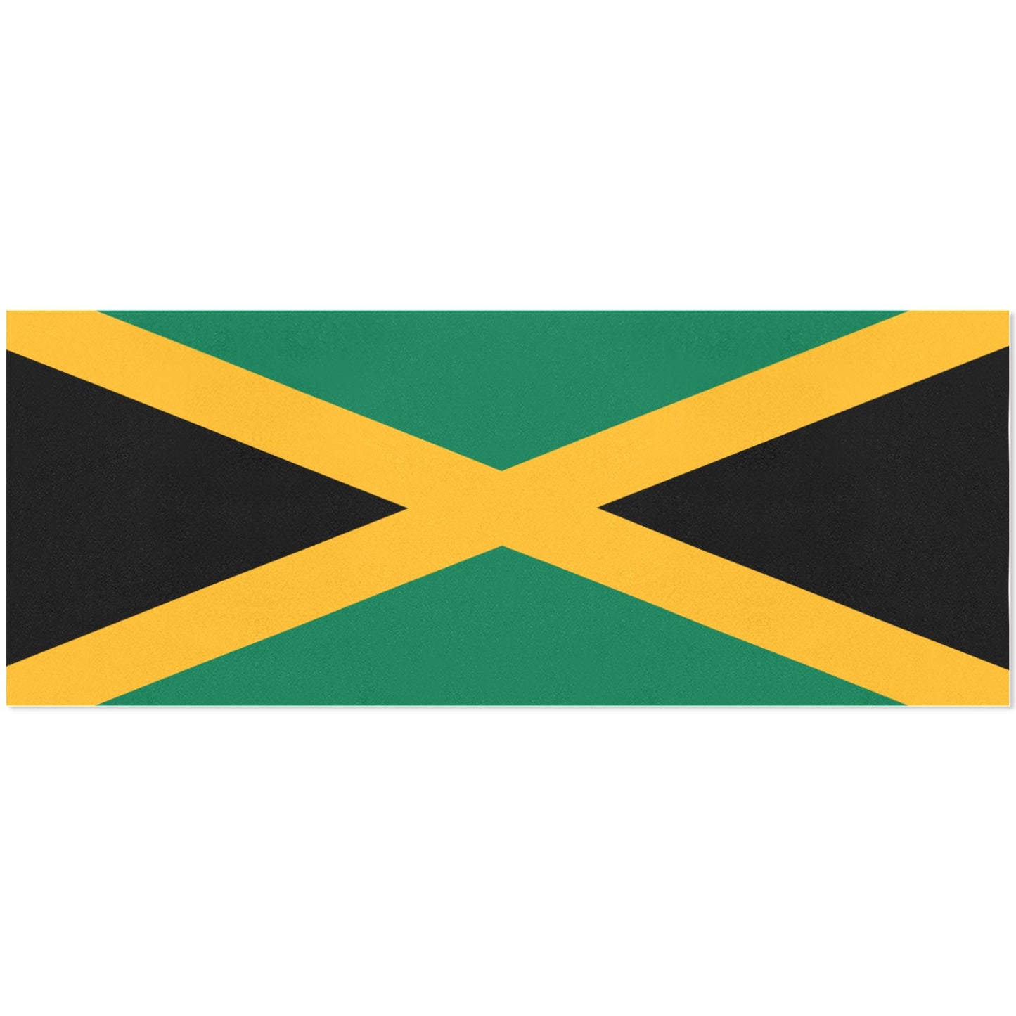 Jamaica Flag Custom Gift Wrapping Paper 58"x 22.5" (4 Rolls)