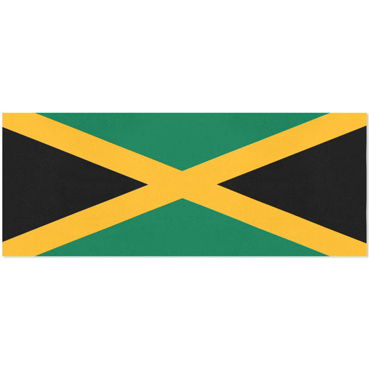 Jamaica Flag Custom Gift Wrapping Paper 58"x 22.5" (4 Rolls)