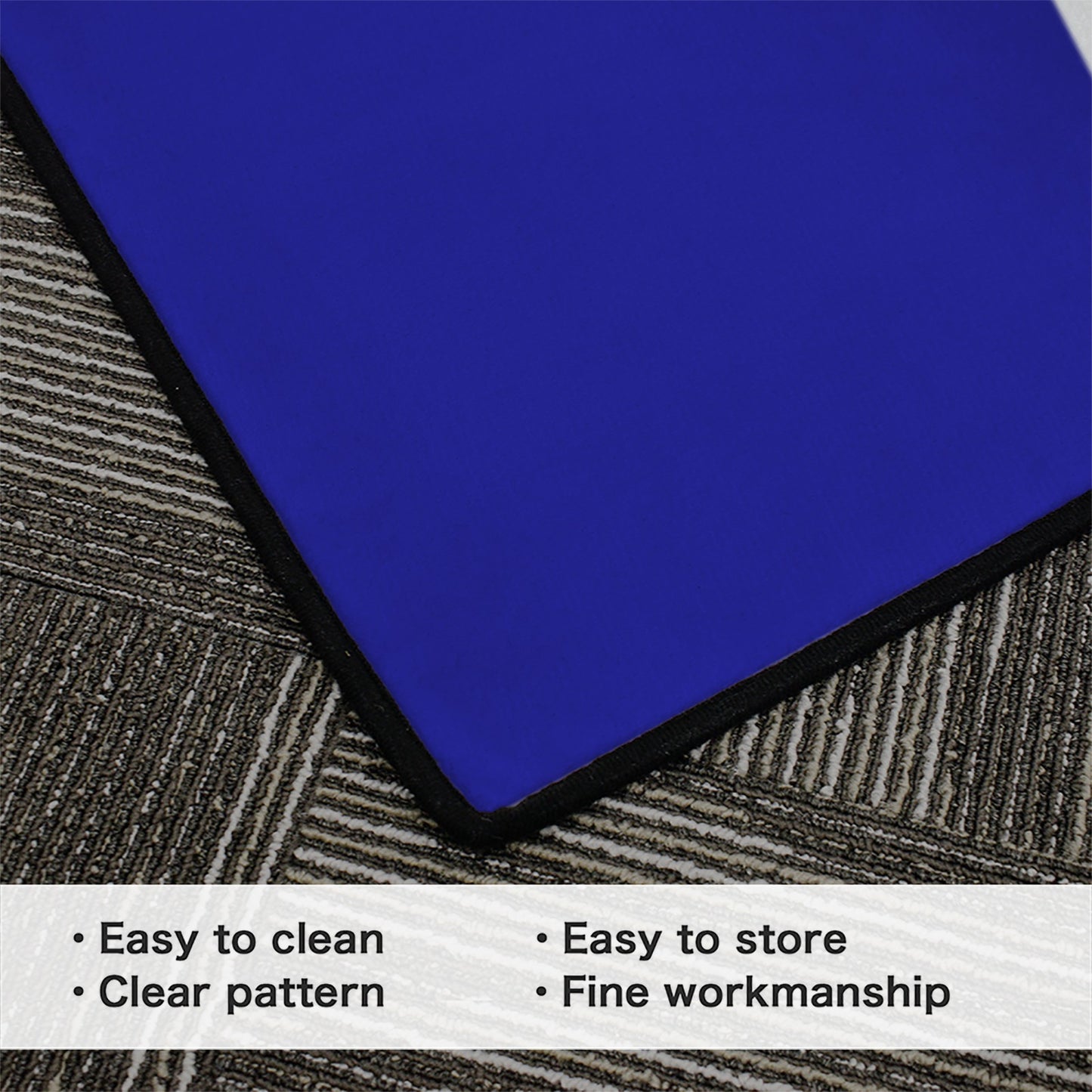 Australia Flag Inspired 84x60 Inch Area Rug with Black Binding (Made in the USA)