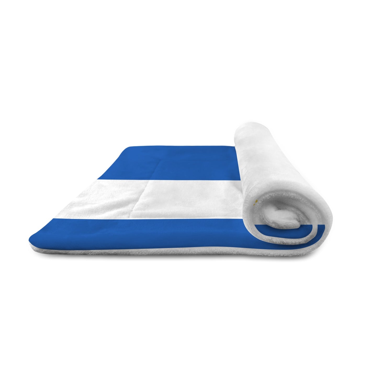 El Salvador Flag Inspired Pet Mat 25x18inch (Made in the USA)