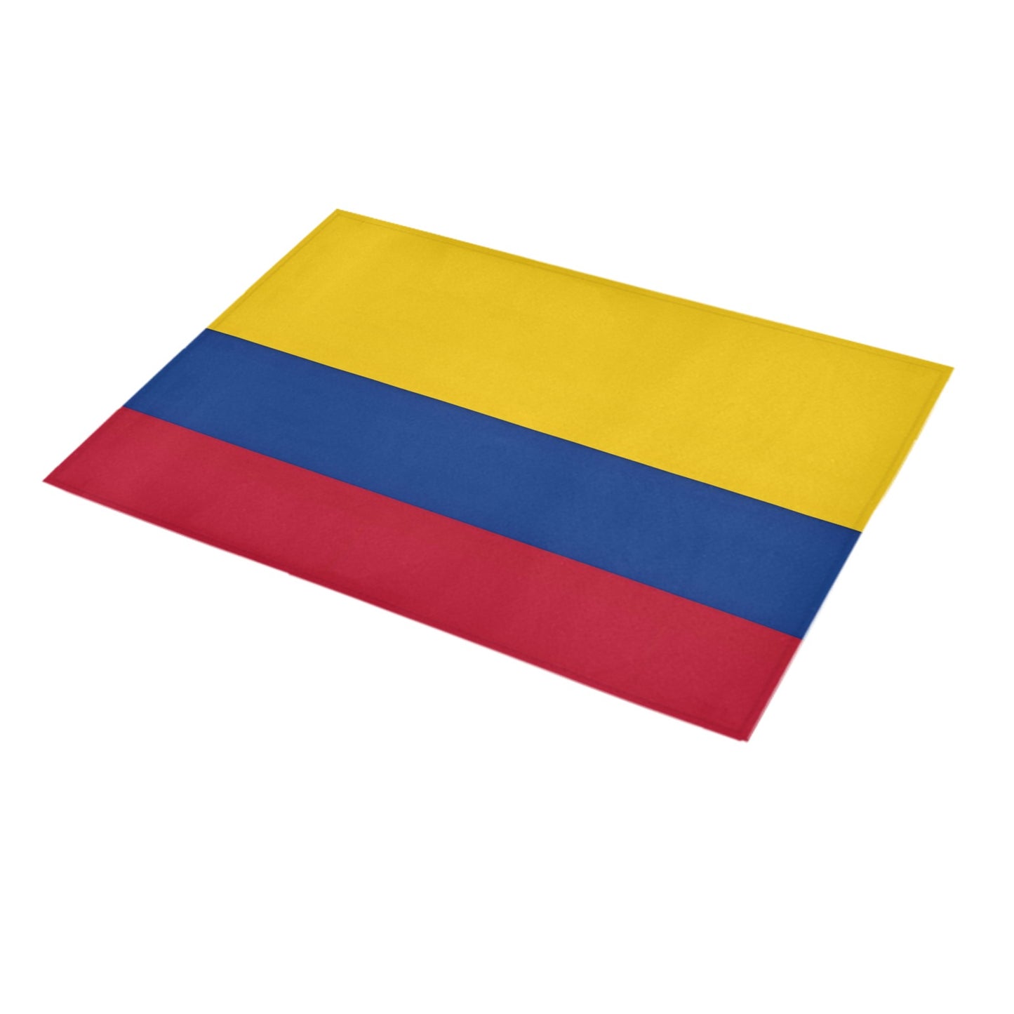 Colombia Flag Inspired Doormat 30" x 18" (Sponge Material)