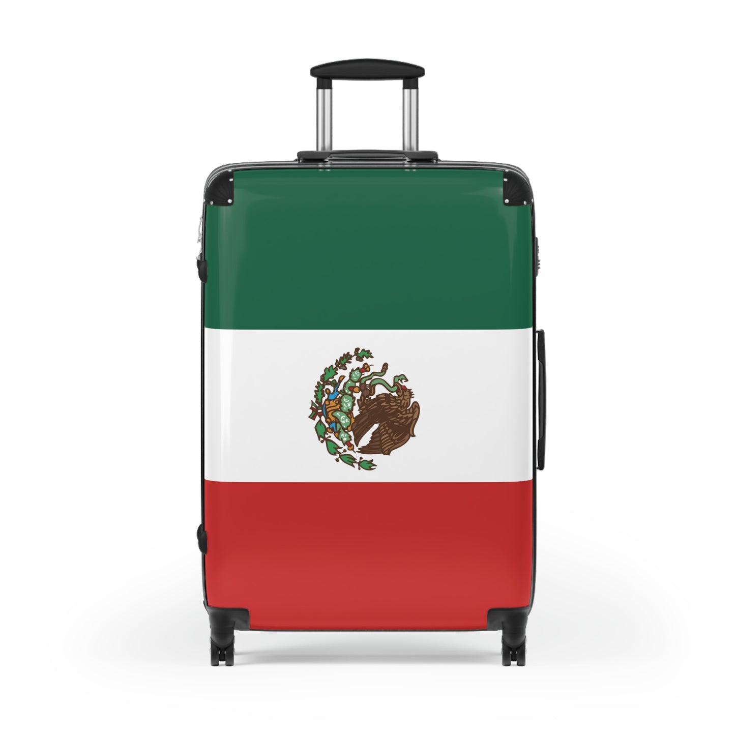 Mexico Flag Inspired Suitcase