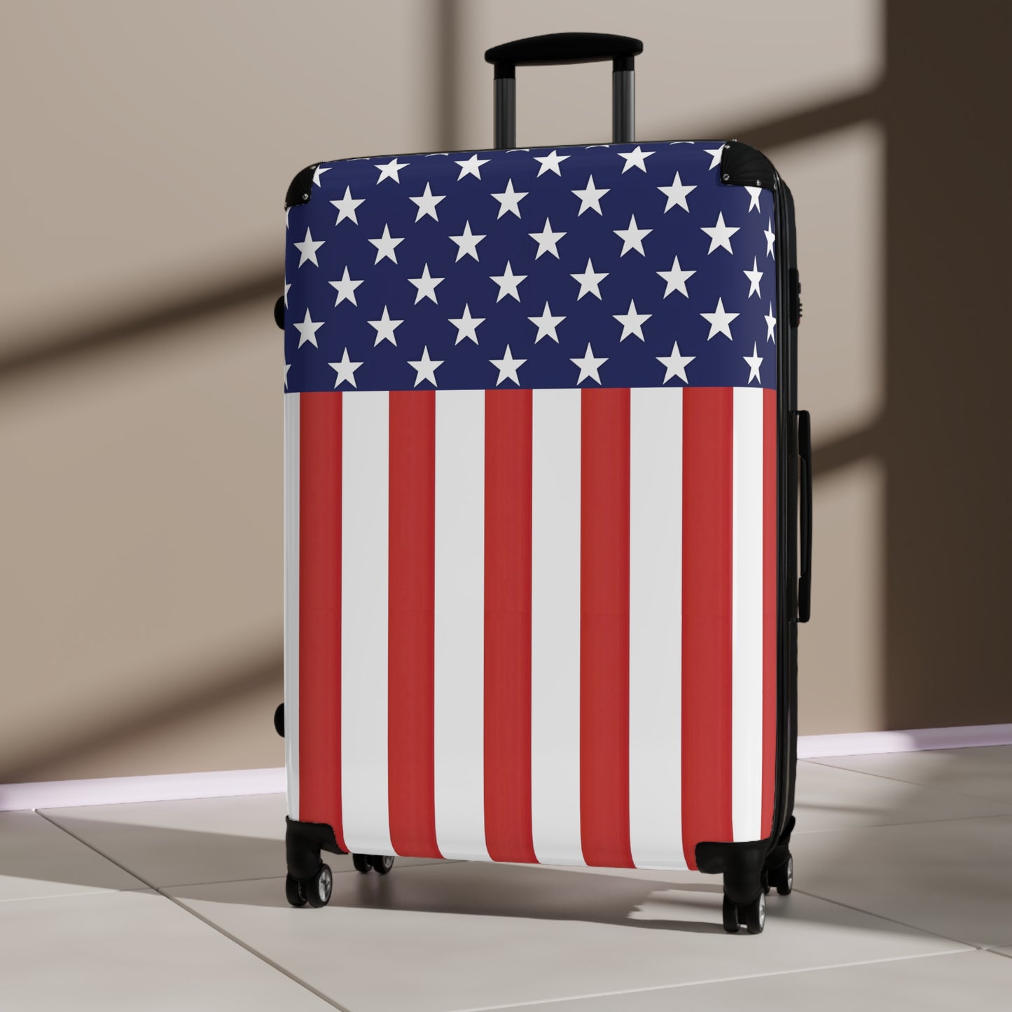 USA/American Flag Inspired Suitcase
