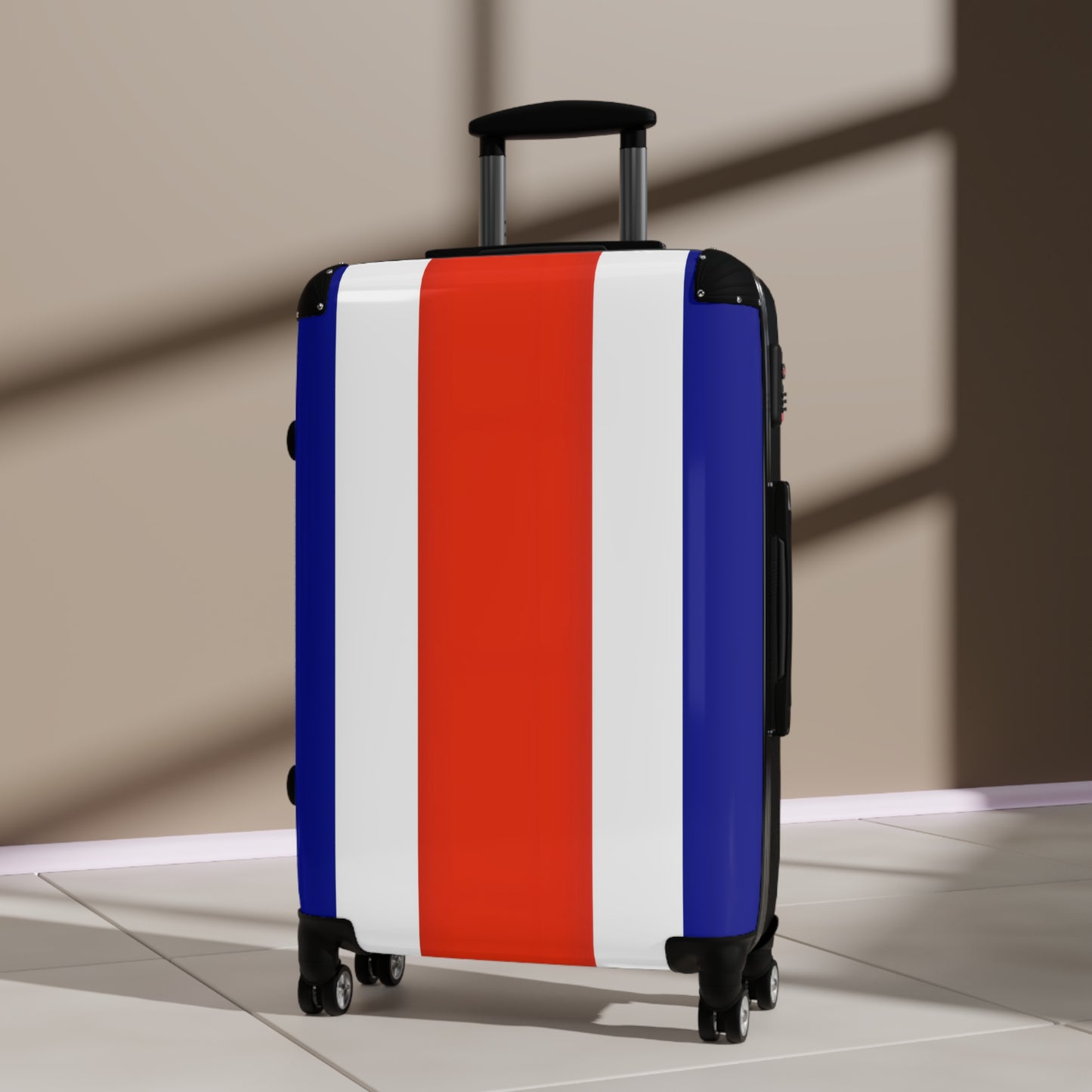 Costa Rica Flag Inspired Suitcase