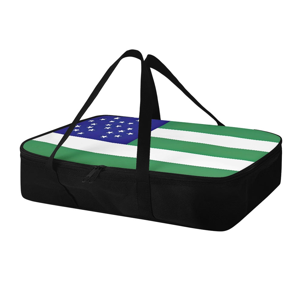 NYPD Flag Inspired Insulated Casserole Carrier – Durable Hot & Cold Food Bag