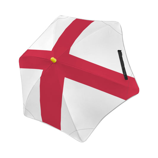 England Flag Inspired Kids Safe Round Corner Umbrella