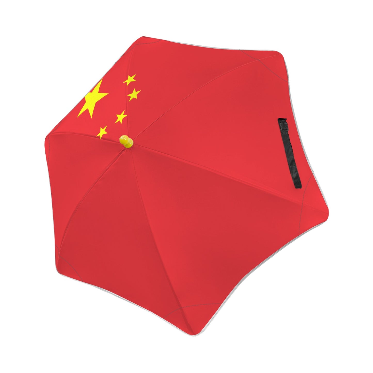China Flag Inspired Kids Safe Round Corner Umbrella