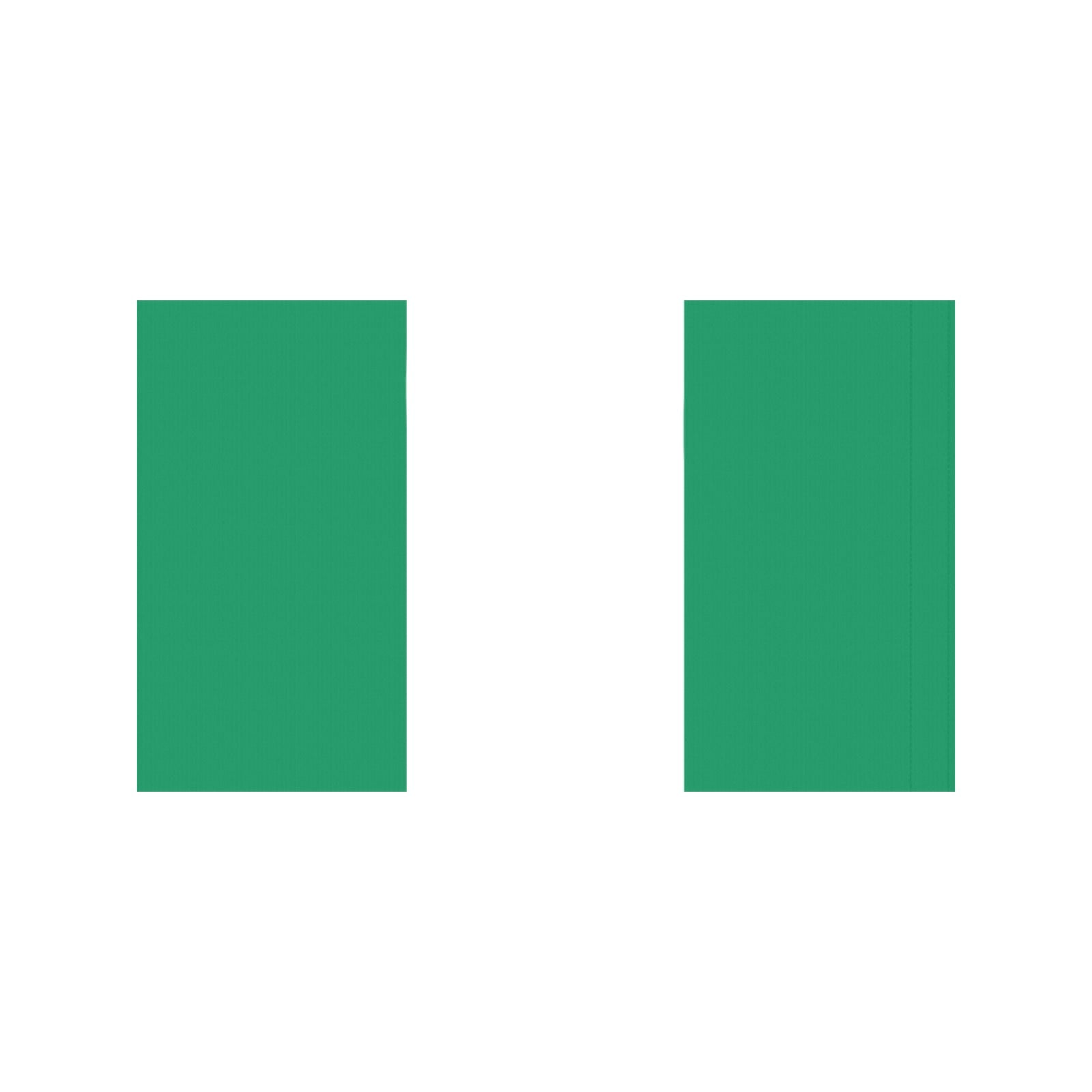 Green Nigerian flag from Luv My Flag, front and back.