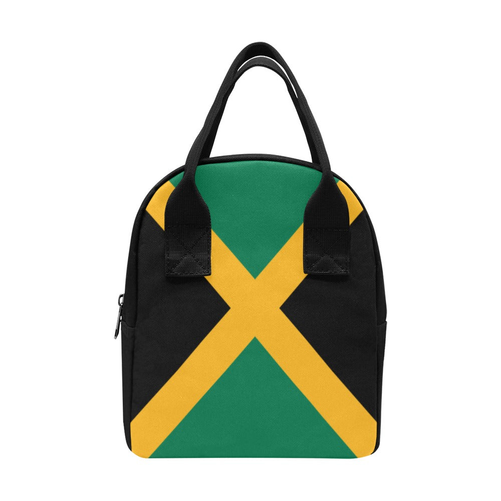 Jamaica Flag Inspired Insulated Lunch Bag