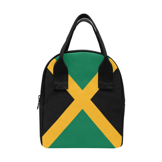 Jamaica Flag Inspired Insulated Lunch Bag