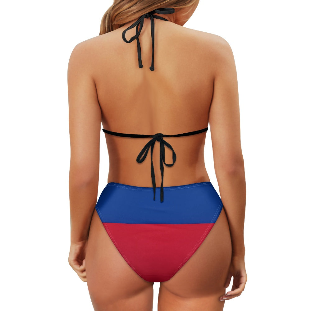 Colombia Flag Inspired Women's Bikini