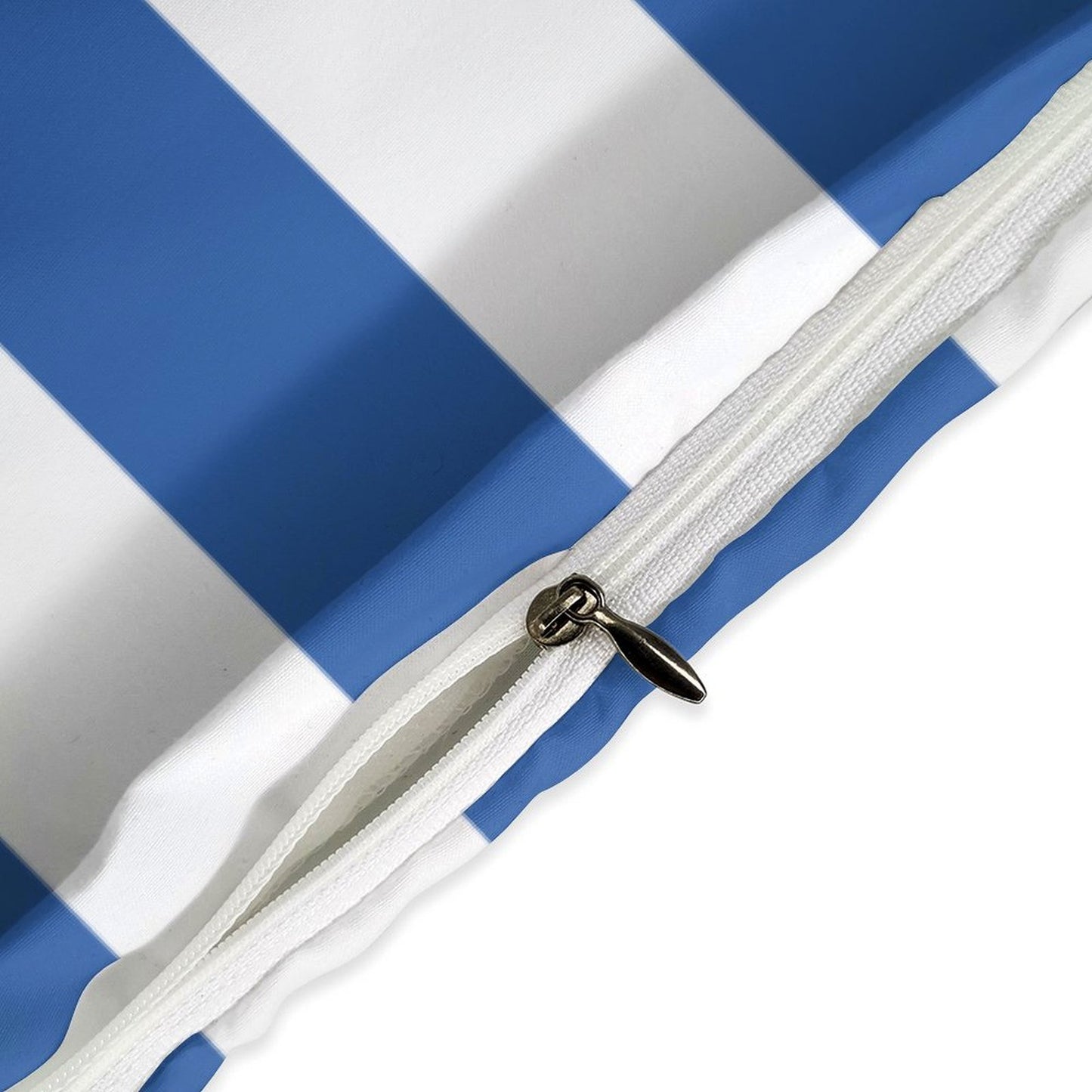 Greece Flag Inspired 3-Piece Bedding Set (1 Duvet Cover + 2 Pillow Shams) – 102"×90"