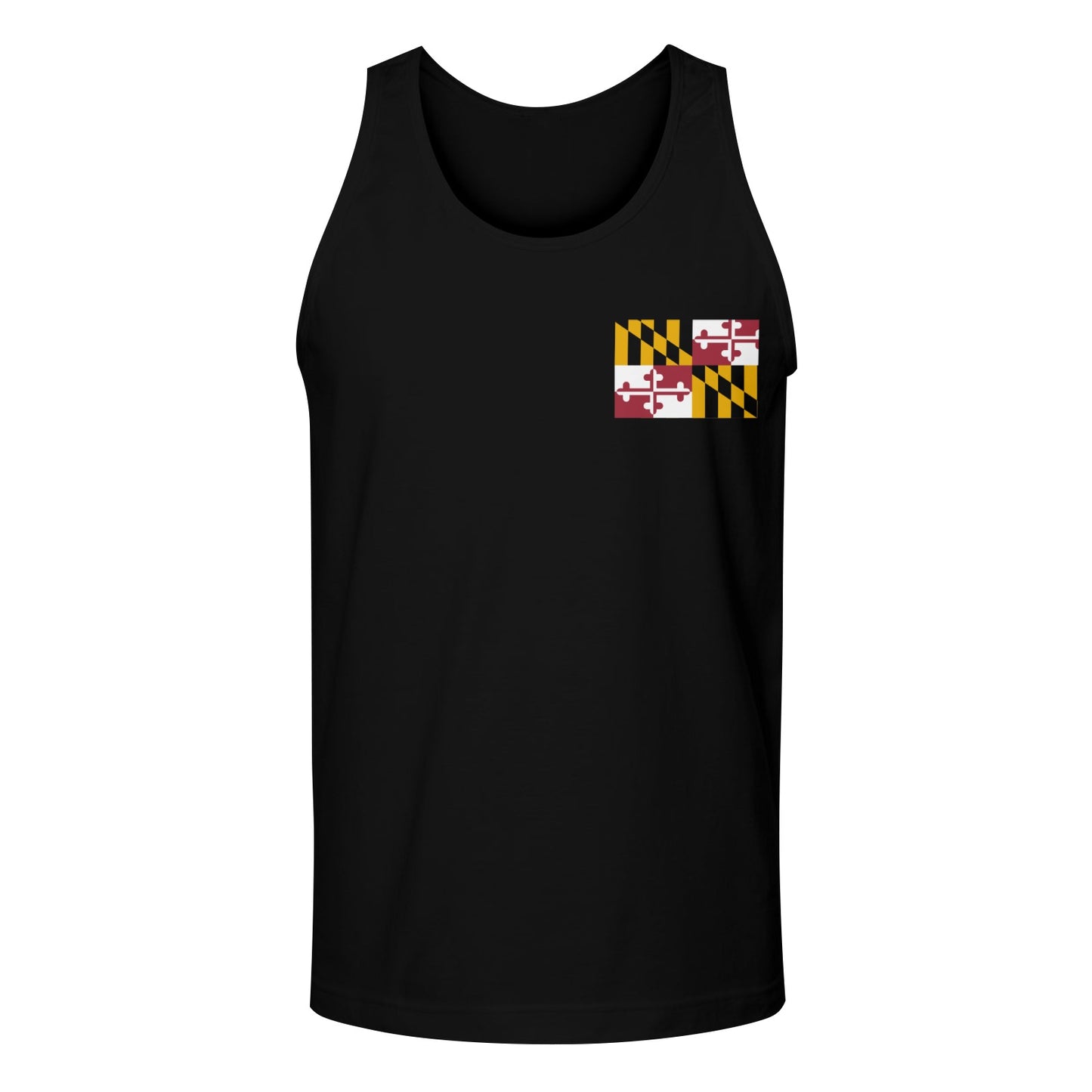 Maryland Flag Men's Tank Top (Front Printing) | Ships from USA
