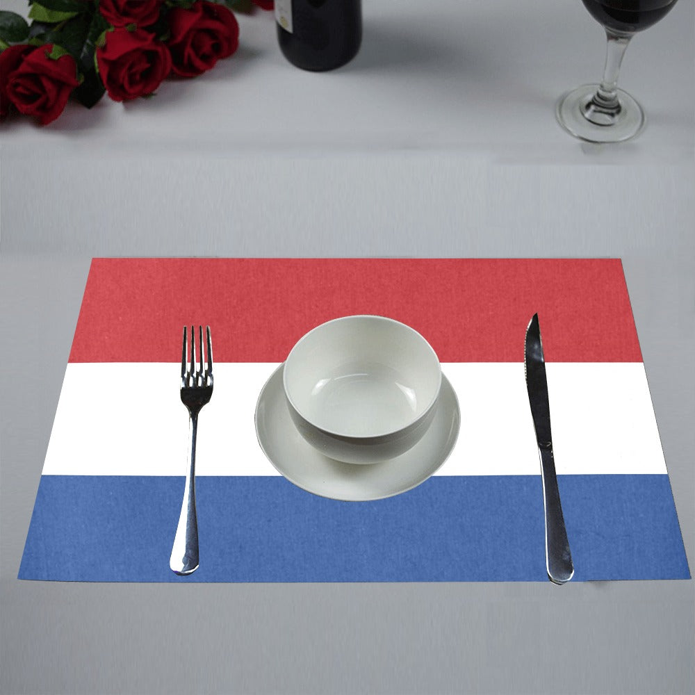Netherlands Flag Placemats 12" x 18" (Set of 6)