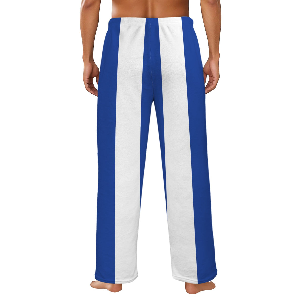 Cuba Flag Inspired Men's Flannel Pajama Trousers Printed in the USA