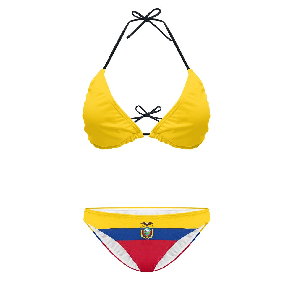 Ecuador Flag Inspired Women's Bikini
